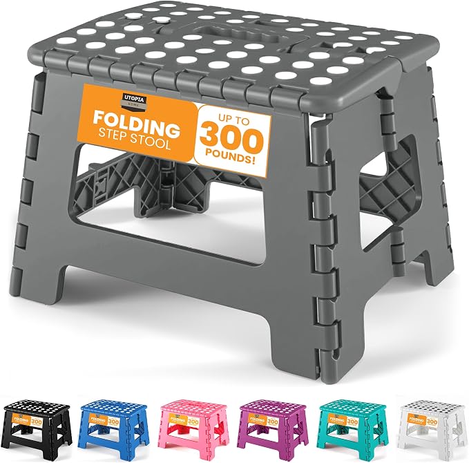 Utopia Home Folding Step Stool 9 Inch by UTOPIAHOME