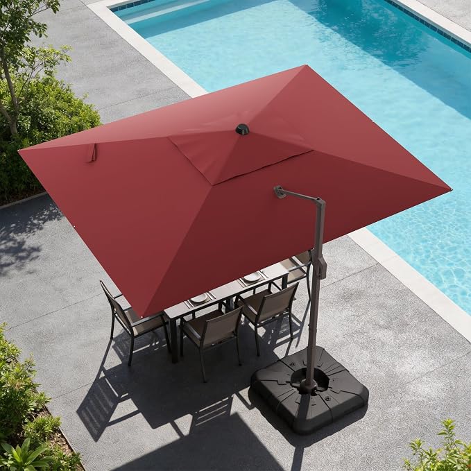 9x12 FT Cantilever Patio Umbrella by ZLACUIU