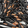 MAZEL Natural Wood/Bamboo Golf Tees 2 3/4 Inch & 3 1/4 Inch,Pack 50 or 120,Reduce Friction & Side Spin,More Stable Golf Tees