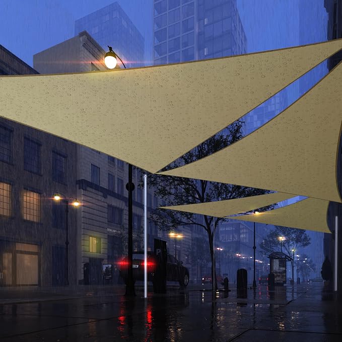 Royal Shade Custom Triangle Waterproof Sun Shade Sail UPF50 Canopy UV - Image 7