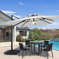10x10 FT Outdoor Cantilever Patio Umbrella by Unknown