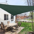 Windscreen4less 24' x 24' x 24' Sun Shade Sail Triangle Outdoor Canopy Cover UV by Windscreen4less