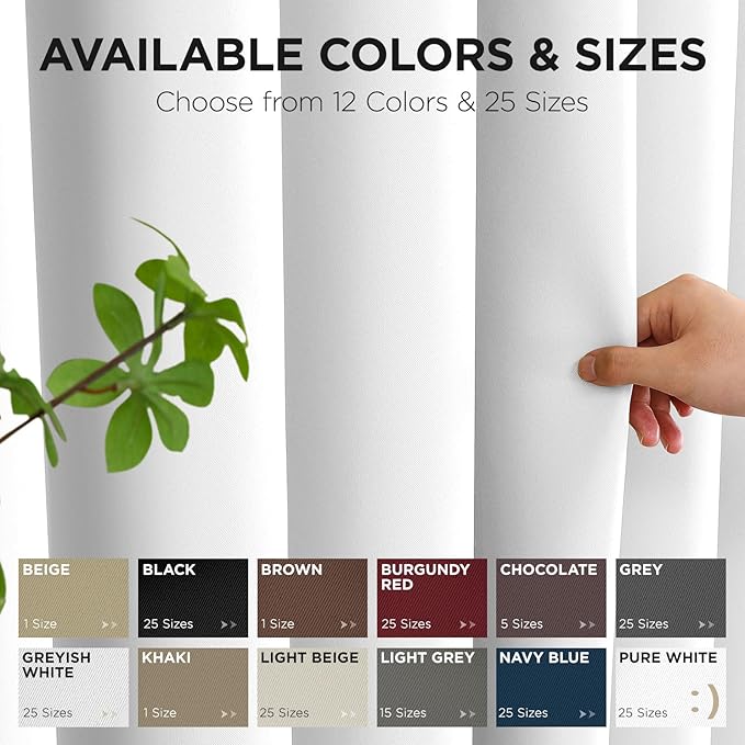 Joydeco Door Curtain Blackout Curtains - Image 7