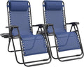 Sweetcrispy Zero Gravity Chairs Set of 2, Outdoor Folding Reclining Lounge Chair by Sweetcrispy