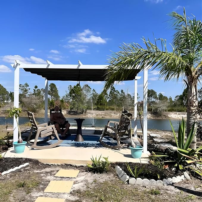 PURPLE LEAF Outdoor Pergola 10' x 13' - Image 8