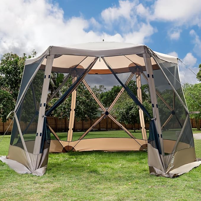 EVER ADVANCED Pop up Screen House Tent by EVERADVANCED
