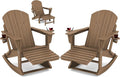 Adirondack Rocking Chair Set of 2 by KINGYES
