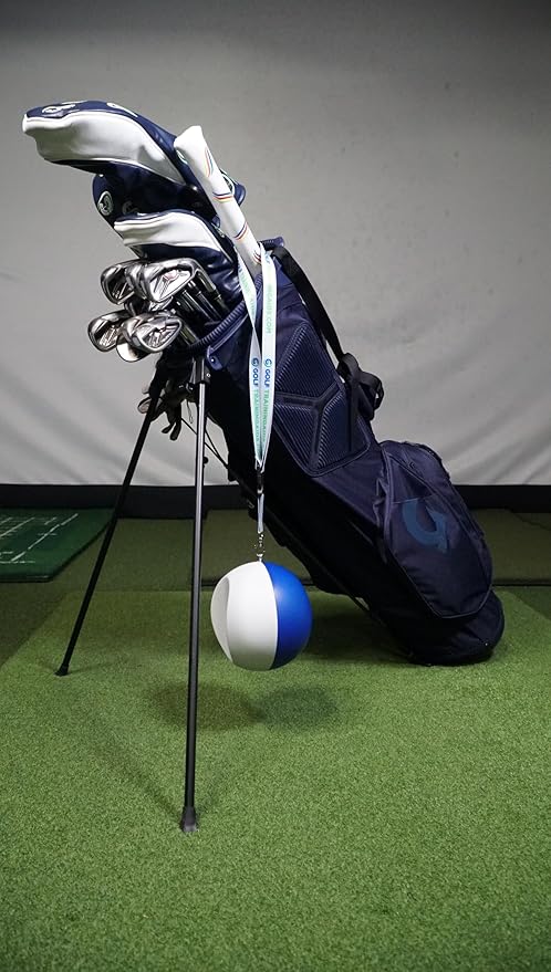 Compression Ball - Golf Swing Trainer – Forearm Connection Aid for Perfect Impact Position – Fix Chicken Wing, Improve Tempo, Backswing & Ball Striking – Soft Memory Foam