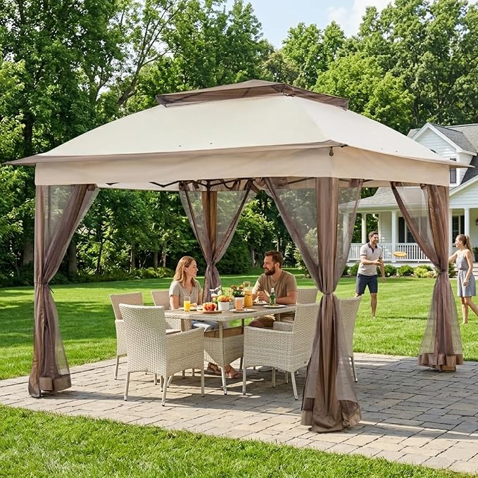 COOS BAY 11x11 Pop Up Gazebo - Image 5