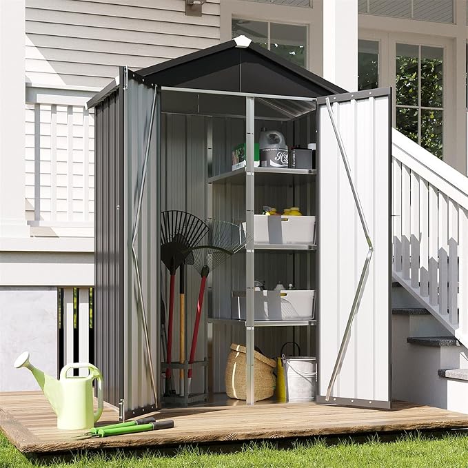 Aoxun Vertical Outdoor Storage Cabinet 3.5’x2’ by Aoxun