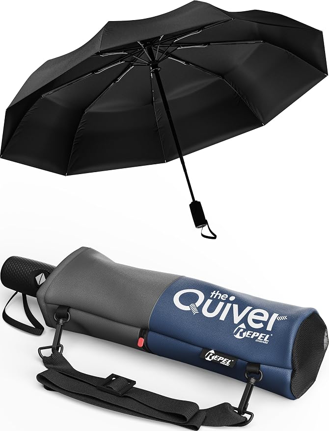 Windproof Travel Umbrella by RepelUmbrella