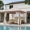 10' X 10' Waterproof Patio Gazebo by LAUSAINTHOME