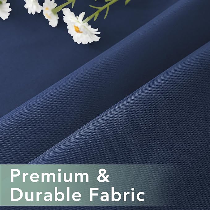 Outdoor Curtains for Patio Waterproof 6 Panels, Porch Sun Shade | Weatherproof - Image 6