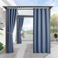 RYB HOME Outdoor Curtains for Patio Waterproof Privacy Thermal Insulated | by RYBHOME