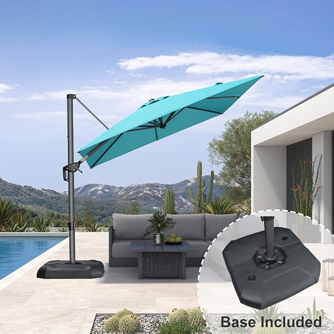PURPLE LEAF Outdoor Umbrella - Image 3