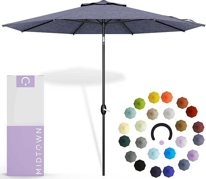 Midtown Umbrellas The Lean Patio Umbrella by MidtownUmbrellas