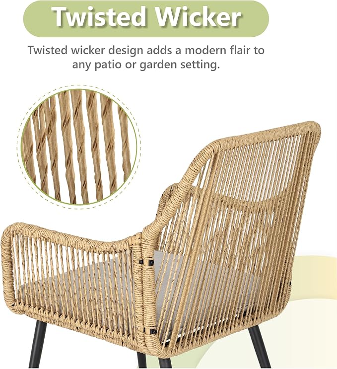 Patio Dining Chairs, Outdoor Dining Chairs - Image 4