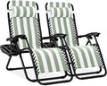 Best Choice Products Set of 2 Adjustable Steel Mesh Zero Gravity Lounge Chair by Unknown