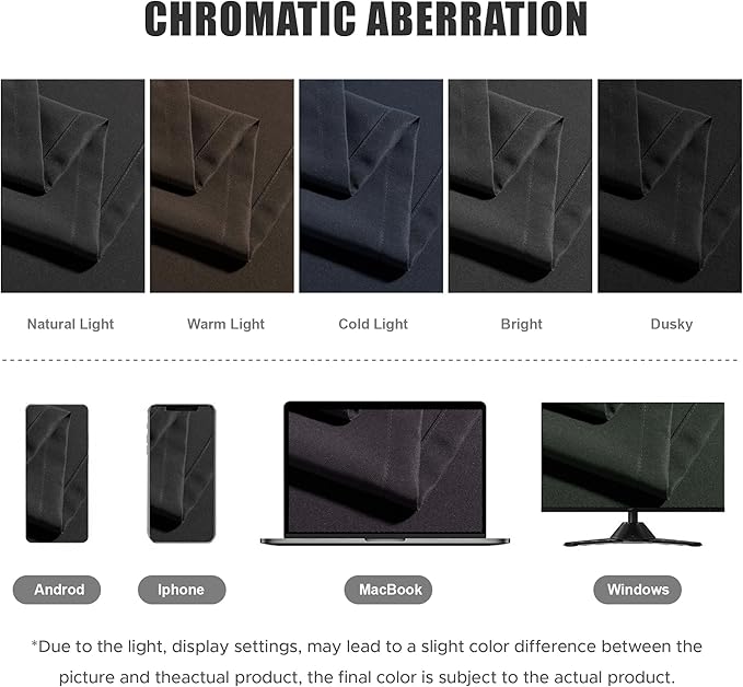 BONZER Outdoor Curtains for Patio Waterproof Thick | Privacy Wide Grommet Light - Image 5