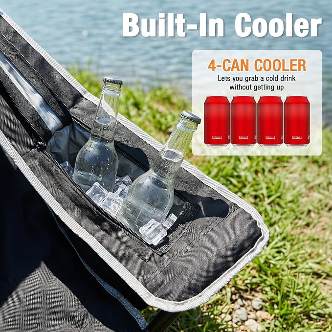Lightweight 2Pcs Camping Chairs - Image 7