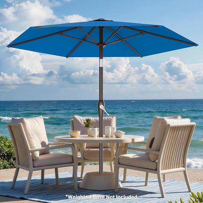 7.5FT Patio Umbrella Table Market Umbrella - Image 4