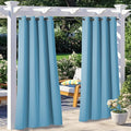 NICETOWN 2 Pieces Outdoor Curtains by NICETOWN