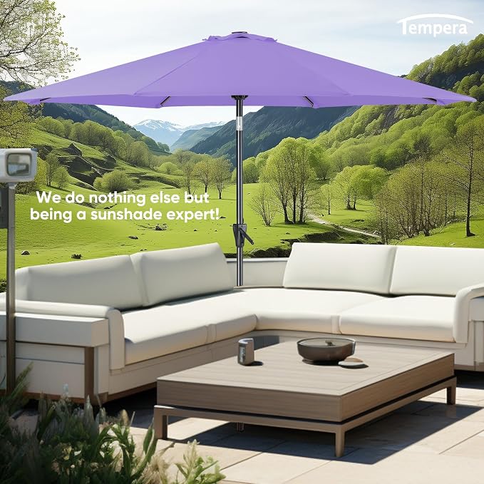 Tempera Patio Market Outdoor Table Umbrella - Image 6