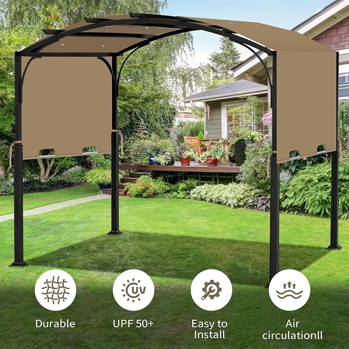 85"x 208" Universal Pergola Shade Cover, Garden Shade Replacement - Image 4