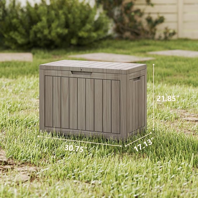 45 Gallon Resin Deck Box, Package Delivery Box - Image 2