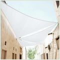 ColourTree 16' x 16' x 16' White Sun Shade Sail Triangle CTSLT16 by ColourTree