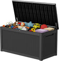 320 Gallon Outdoor Storage Box Resin Deck Box All Weather Waterproof Large by Decksplore%E2%80%94BuiltforOutdoor