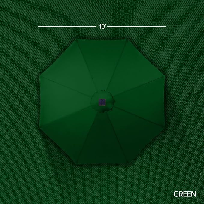 Best Choice Products 10ft Offset Cantilever Hanging Market Patio Umbrella - Image 8