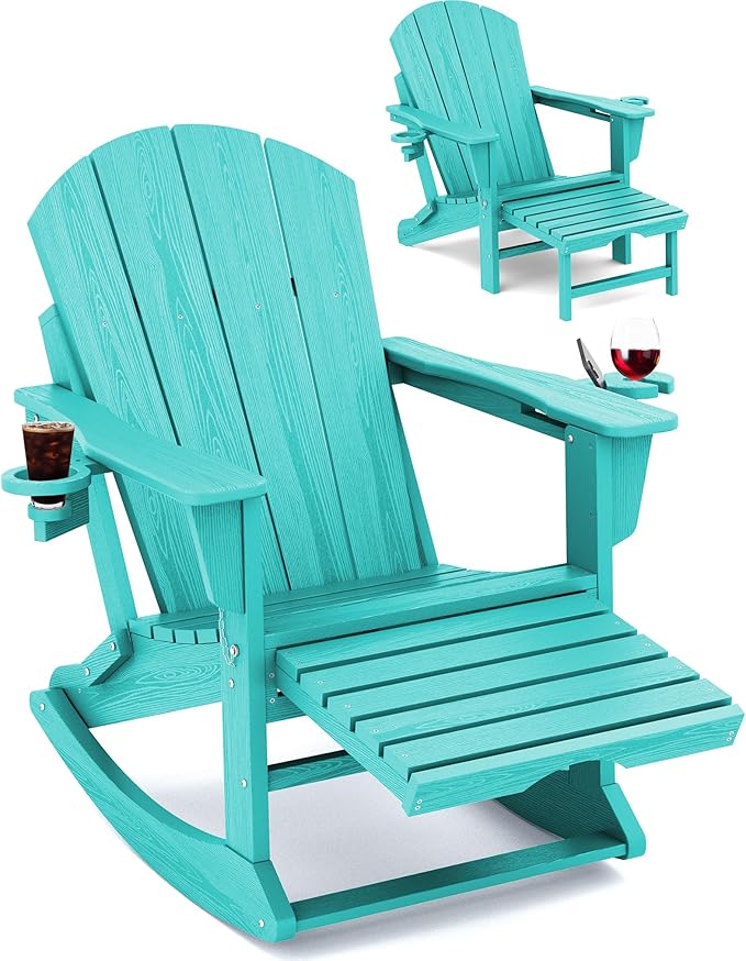 Adirondack Rocking Chair Set of 4 - Image 3