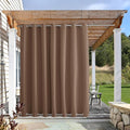 NICETOWN Outdoor Curtain for Patio Waterproof, Thermal Insulated Top & Bottom by NICETOWN