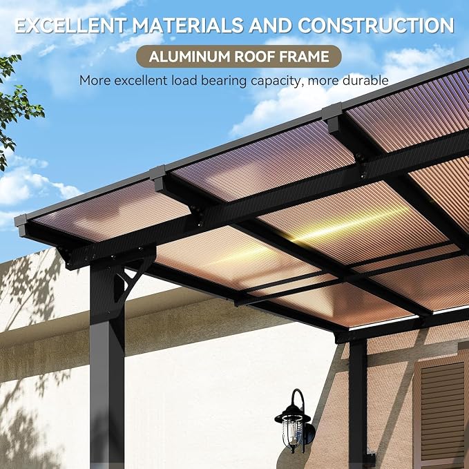 Aoxun 16’x10’ Gazebo for Patio, Gazebo Pergola - Image 5