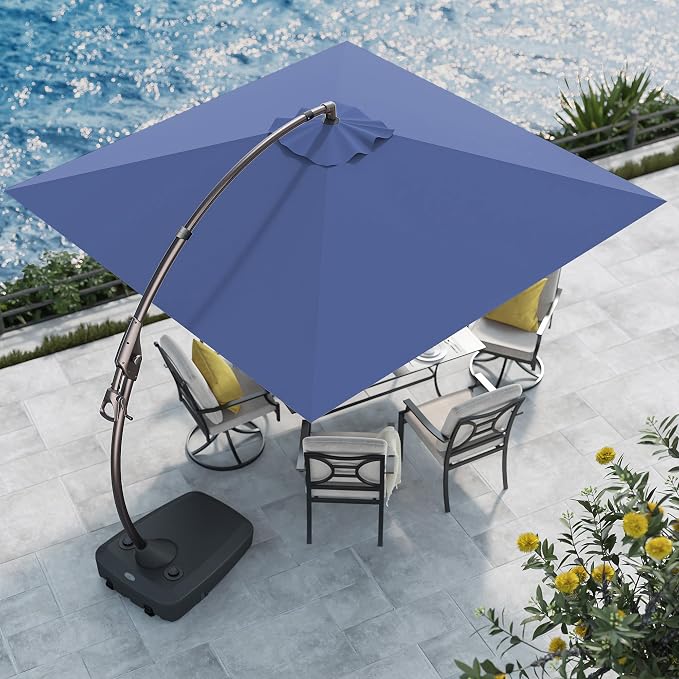 Grand patio 10x10 FT Large Cantilever Square Umbrella - Image 2
