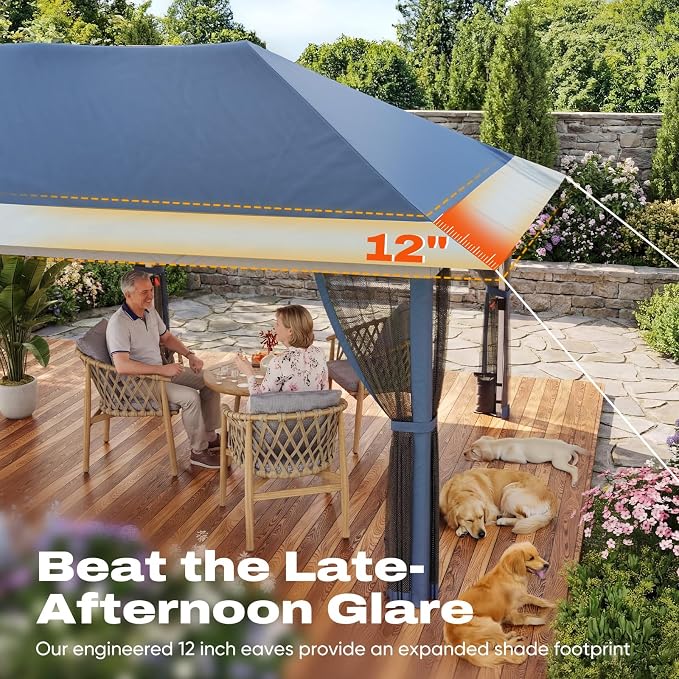 Quictent 10x20FT Pop Up Gazebo Canopy Tent - Image 5