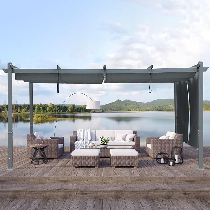 12 x 14 ft Outdoor Pergola - Image 8