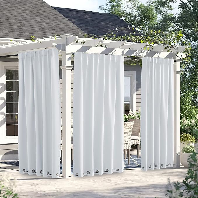 NICETOWN Windproof Outdoor Curtains - Image 2