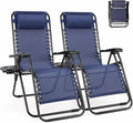 NEWBULIG Zero Gravity Chairs Set of 2, Folding Lounge Recliner Chair | Portable by NEWBULIG