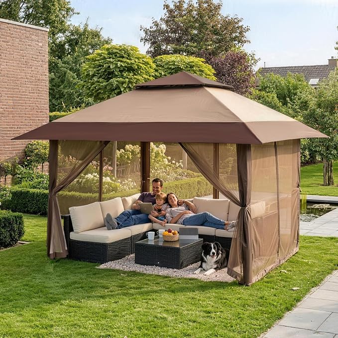 CROWN SHADES 13x13 Pop Up Gazebo - Image 9