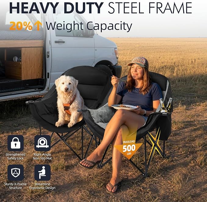 Oversized Camping Chair for Adults - Image 5