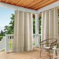 Town & Country Basics Cabana Solid Heavyweight Indoor Outdoor Curtains by TOWN+%26+COUNTRY+BASICS