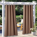 NICETOWN 2 Panels Outdoor Curtain Panels by NICETOWN