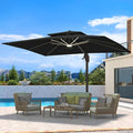 10 X 13 FT Cantilever Patio Umbrella Outdoor by Ombrellon