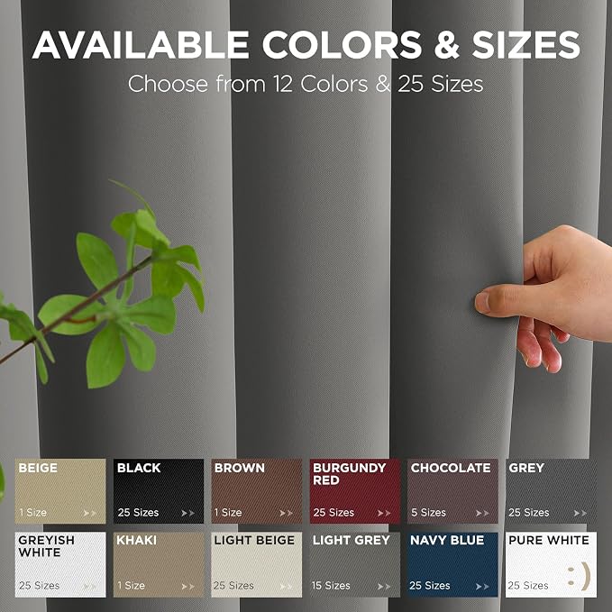 Joydeco Door Curtain Blackout Curtains - Image 7