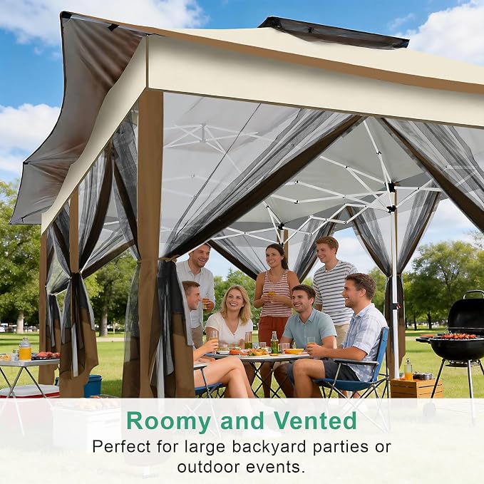 COBIZI 12x20 Pop up Canopy Tent - Image 2