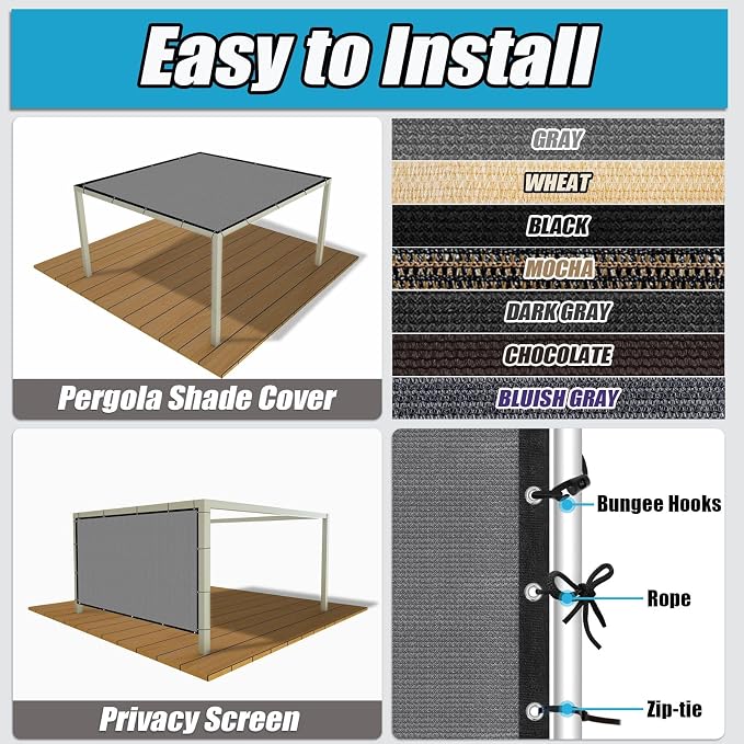 Amagenix 90% Sun Shade Cloth - Image 5