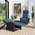 Grand patio Outdoor Recliner Air Pump 150° Lay Flat Reclining Chair by GrandPatio