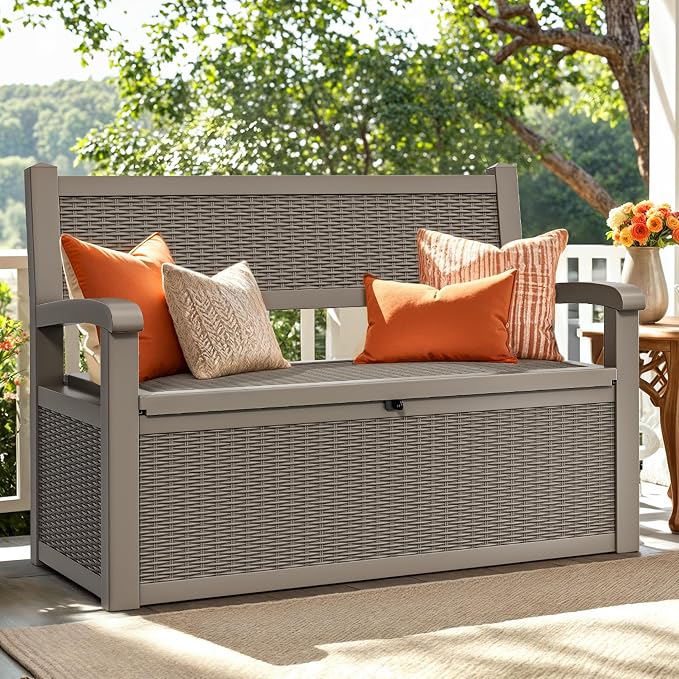 YITAHOME 70 Gallon Deck Bench by YITAHOME